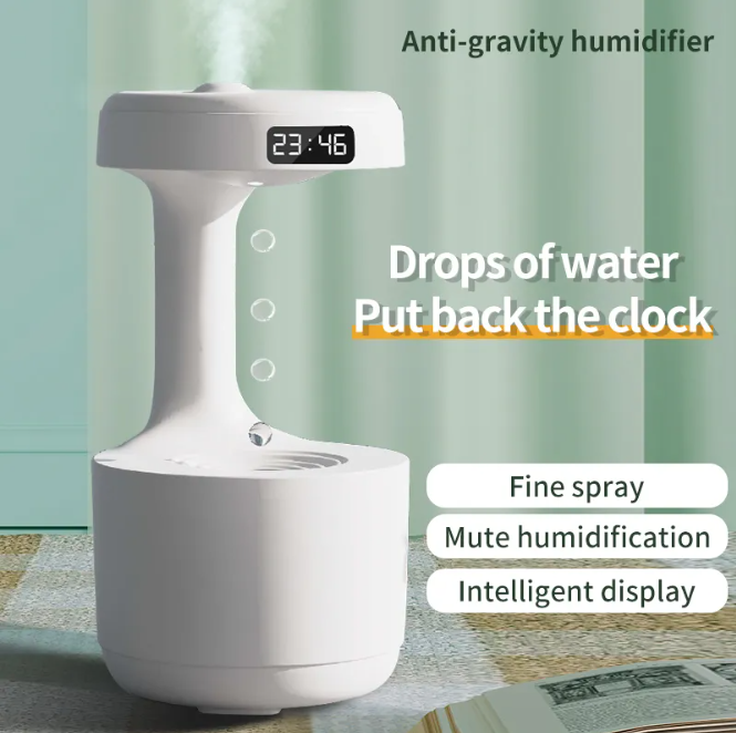 Anti-gravity Clock Humidifier