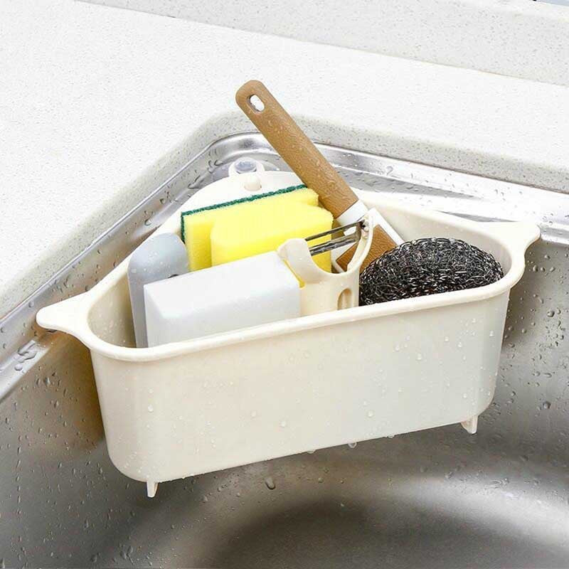 Sink Corner Strainer in use