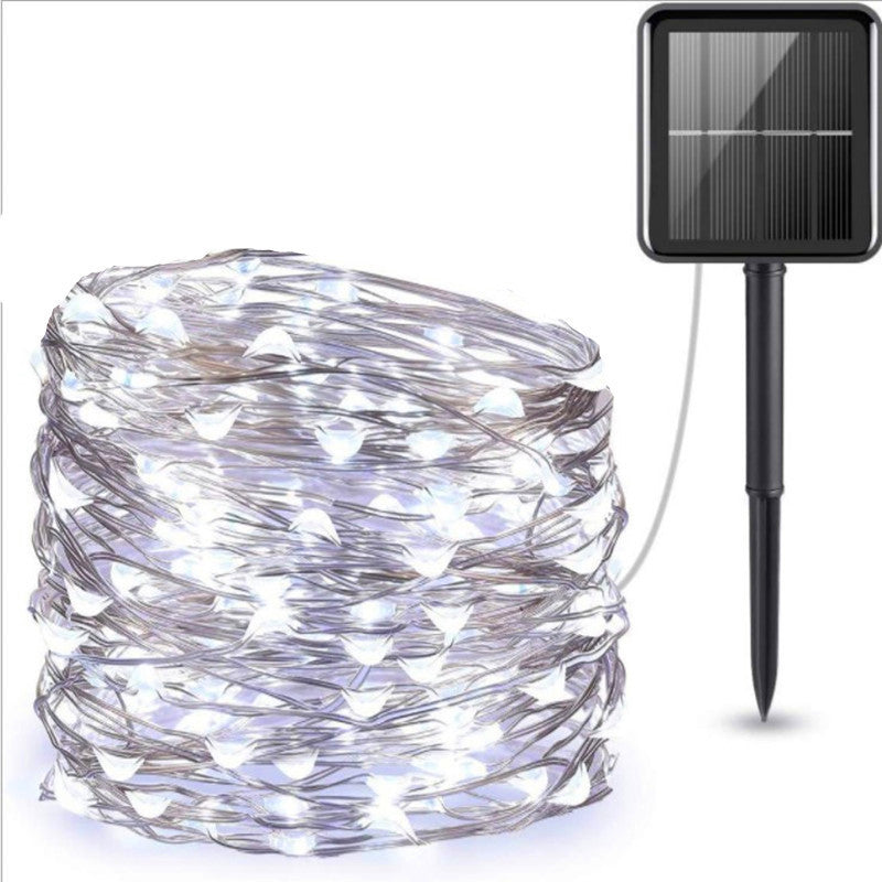 Solar String Light Positive White