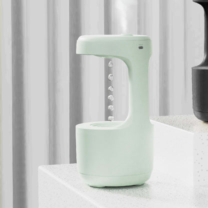 Anti-gravity Clock Humidifier Green