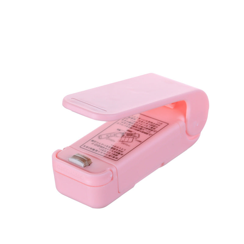 Snack Sealer Pink