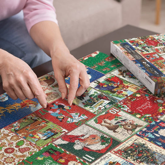 Advent Calendar Puzzle in use